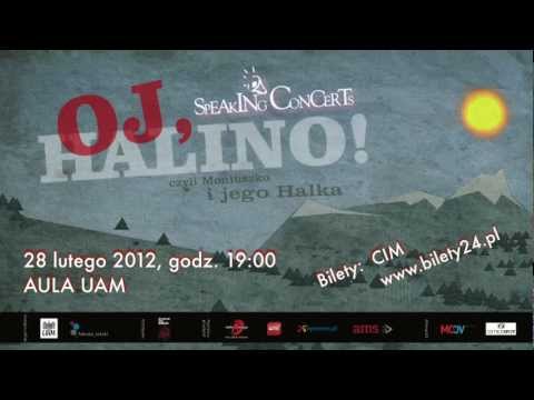 Oj, Halino! - Speaking Concerts