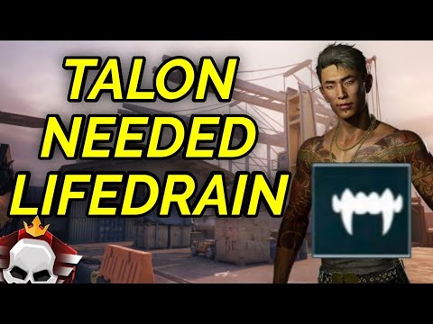 Rogue Company | TALON IS CRAZY WITH LIFEDRAIN! (45 Downs & 10K DMG)