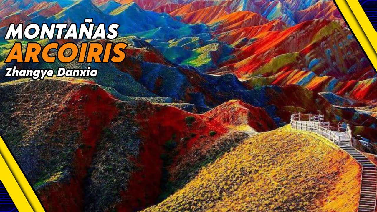 Las Montañas Arcoiris de Zhangye Danxia en China - Victor Vic TV
