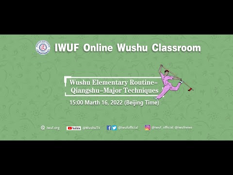 Wushu Elementary Routine- Qiangshu-Major Techniques