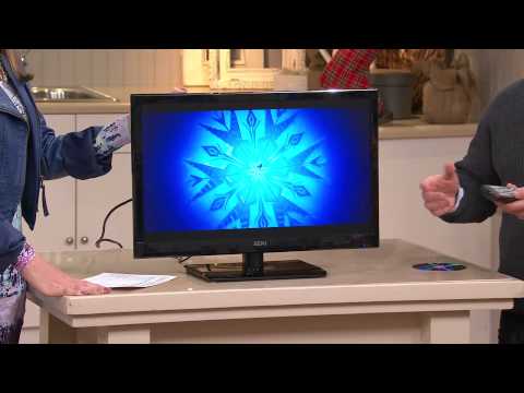 Seiki 24" LED 1080p HDTV with Built-in DVD Player with Courtney Cason