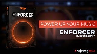 Video thumbnail for ENFORCER by BOOM Library - Power Up Your Music! by Audio Plugin Deals