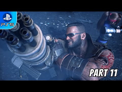 (PS5) Final Fantasy VII Remake Intergrade Walkthrough and Gameplay Part 11 - 60 FPS