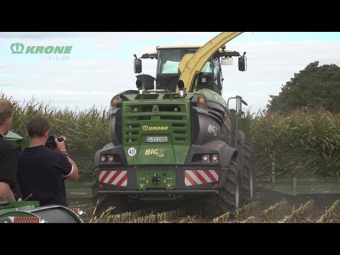 KRONE stellt auf Presseevent BiG X 1180 vor