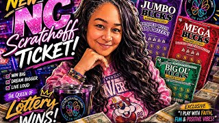 ‼️$85 New Ticket Session‼️ NC Education Lottery Scratchoff Tickets