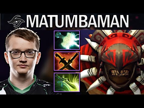 SECRET.MATUMBAMAN BLOODSEEKER WITH MJOLNIR-BUTTERFLY - DOTA 2 7.29 GAMEPLAY