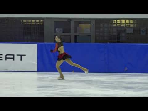 12. Santa Claus Cup 2018: Imola Maria Szakacs (HUN) - FS Advanced Novice Girls Free Skating