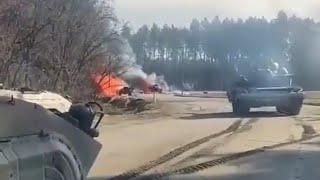 קרבות בין הכוחות האוקראינים לבין הצבא הרוסי כמעט הרס ציוד צבאי רוסי