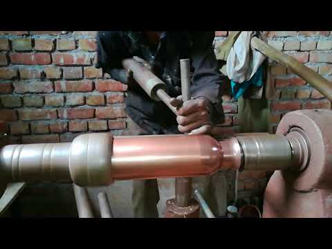 Making of copper bottle