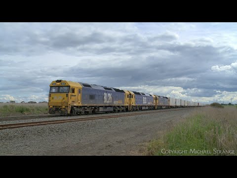 Mildura 7902V Container Train With BL26 BL33 G527 (9/9/2022) - PoathTV Australian Railways