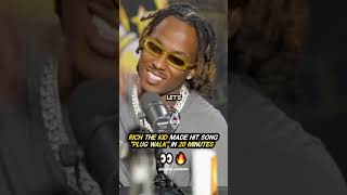 Rich The Kid MADE hit song &quot;Plug Walk&quot; in 20 MINUTES 👀🔥