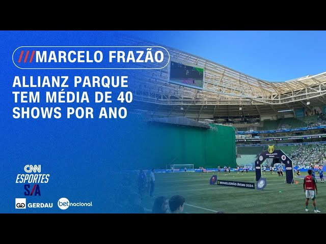 Allianz espera mais de 40 shows em 2026 e VP avalia equilíbrio com futebol | ESPORTES S/A