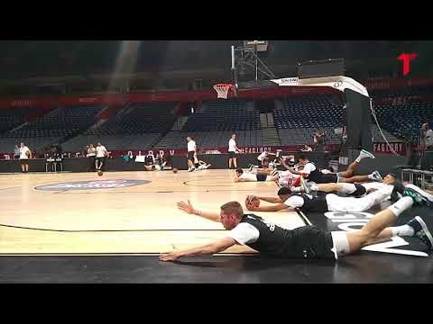 Trening KK Real Madrida u Beogradu 2018