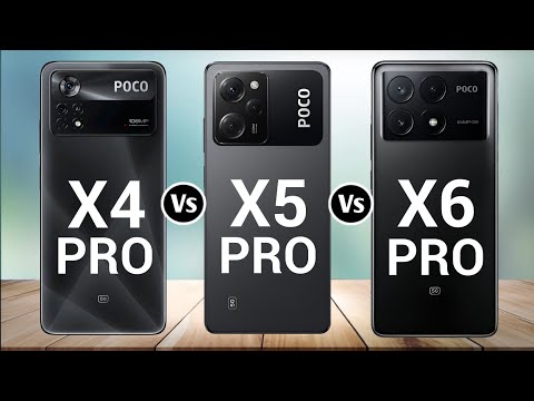 Poco X4 Pro Vs Poco X5 Pro Vs Poco X6 Pro