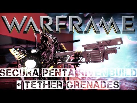 Warframe Secura Penta + Tether Grenades Fun Build
