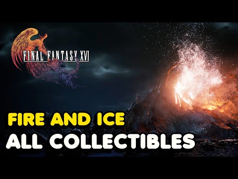 Final Fantasy 16 - Fire and Ice All Collectibles (Weapons, Trophies, Letters...)