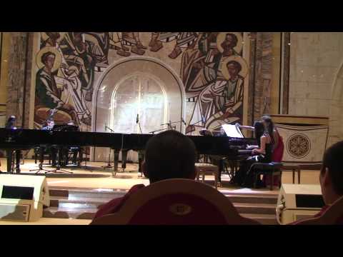 Elgar Pomp and Circumstance on 4 pianos-  'Musicians for Peace' concert in Moscow