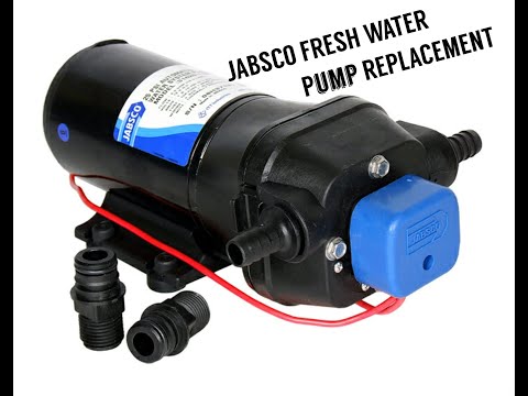 JABSCO Fresh Water Pump Replacement On A Sea Ray 370 Aft Cabin