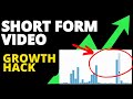 Short Form Video Content Upload Hack Marketing Mondays Week 2