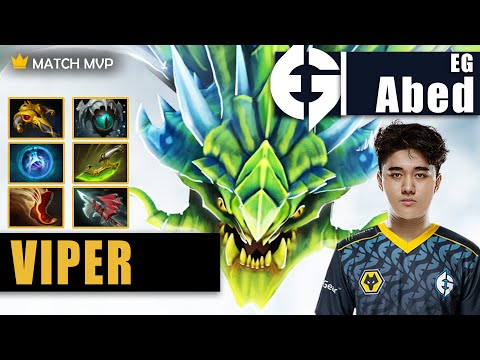 Viper Mid | EG.Abed | THE MOST BROKEN HERO TO GAIN MMR RIGHT NOW | 7.31d Gameplay Highlights