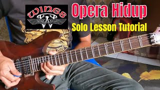 Download lagu WINGS - Opera Hidup - Guitar Solo Lesson mp3