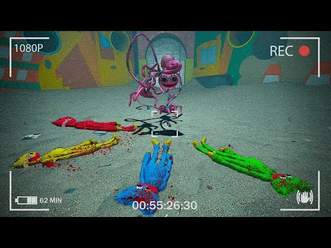 HOW Mommy Long Legs KILL Mini Huggies? - Hidden Camera in Poppy Playtime: Chapter 2