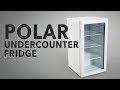 C-Series CF750 88 Ltr Undercounter Single Glass Door White Display Fridge Product Video