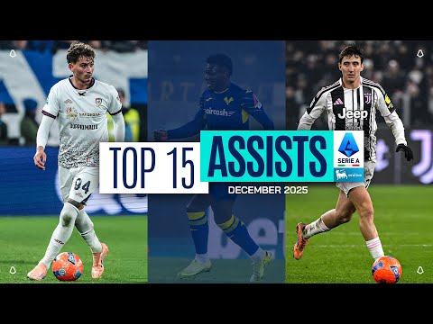 The Top 15 Assists of December | Top Assists | Serie A 2025/26