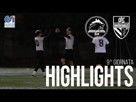 BRUGHERIO TEAM v MEDARAGAZZI 5-0  | Gol & Highlights | CSI Milano