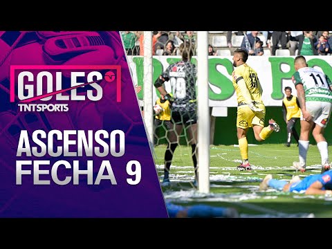 Todos los GOLES | Campeonato Ascenso Betsson 2023 - FECHA 9 ⚽