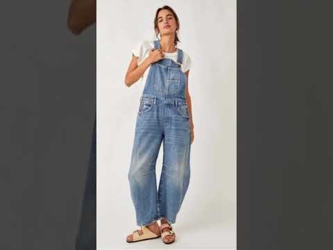Free People Good Luck Overall Ultra Light Beam barrel XL