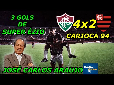 Fluminense 4 x 2 Flamengo JOSÉ CARLOS ARAUJO Camp. Carioca 94