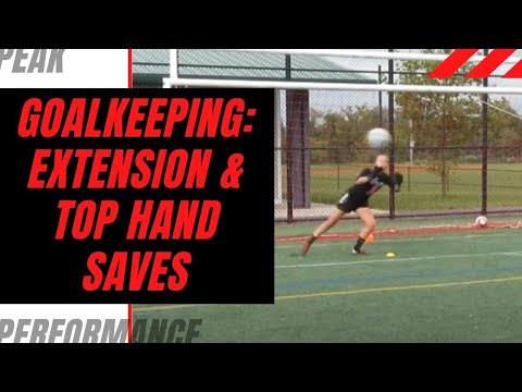 Goalkeeper Training: Extension and Top Hand Saves