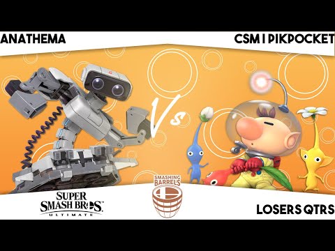 SB5 Singles — Anathema (ROB) vs CSM | Pikpocket (Olimar) —  Losers Qtrs — Smash Ultimate