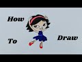 How To Draw June From Little Einsteins How To Draw June Easy Step By Step Drawing Art