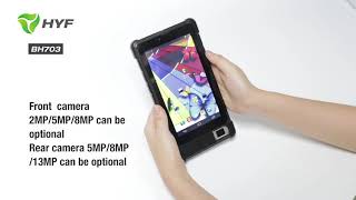 7'' Biometric Tablet 3G/4G Quad Core Fingerprint Tablet with NFC youtube video