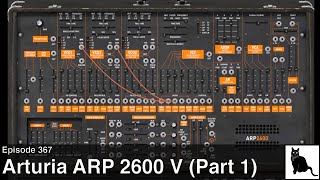 Video thumbnail for Arturia ARP 2600 V: A Detailed Demo and Tutorial (Part 1) by CatSynth TV