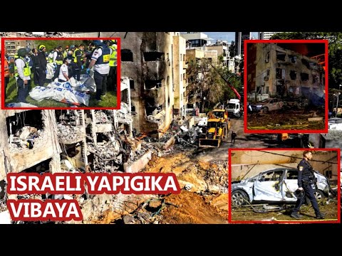 ISRAEL HAITAMANIKI, YAPIGIKA VIBAYA NA MAKOMBORA YA IRAN, WAANZA KUTANGAZA VIFO 