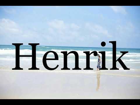 How To Pronounce Henrik🌈🌈🌈🌈🌈🌈Pronunciation Of Henrik