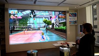 Nintendo Switch Sports Launch Day at Nintendo NY