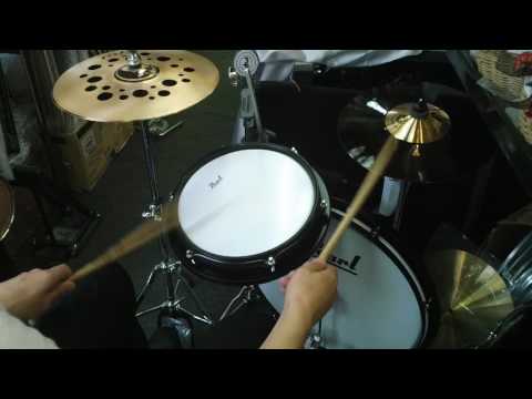 PEARL / PCTK-1810BG Compact Traveler  PAISTE / PST X