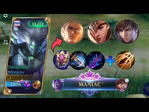 ANAJASS MANIAC 🔥EMANG MOSKOV KALAU DAH PAKE INSPIRE GAK ADA TANDINGAN ‼️BUILD MOSKOV TETSAKIT