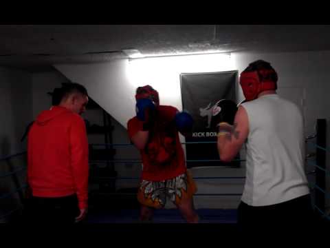 Sparring session red dragon gym, Antrim