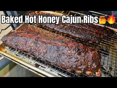 How I Make Cajun Hot Honey Ribs Everyone Begs For! Easy, Fall-Off-The-Bone Oven Baked Ribs Recipe