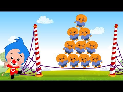 Um Elefante Que Balançava 🐘 | Música Infantil | Um Herói do Coração