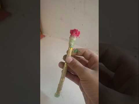 #How to make painting brush at home