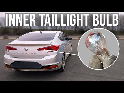 How to Replace Inner TailLight Bulb - Hyundai Elantra (2019-2020)
