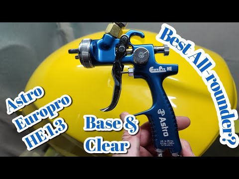 Astro Europro HE 1.3, The Best All Round Astro Spray Gun For Base & Clear Coat