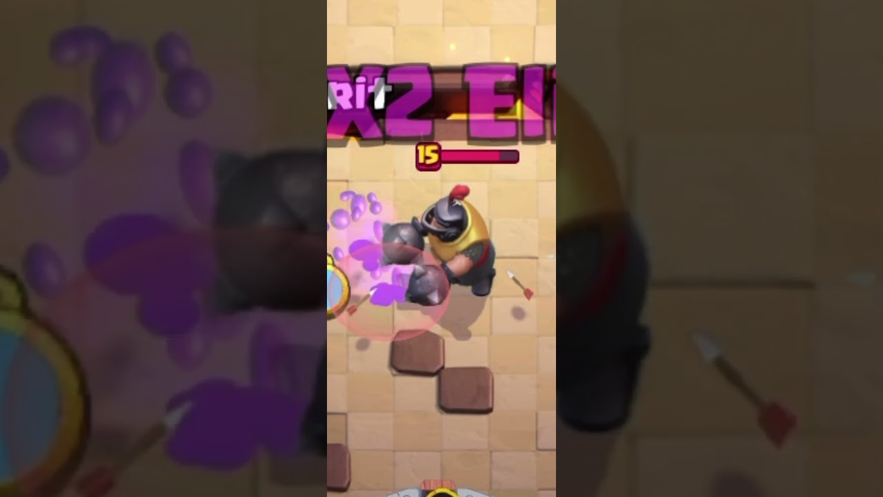 Mega knight funny #clashroyale #shorts #asmr