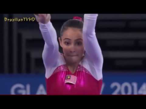 Farah Ann Abdul Hadi   Beautiful Gymnast Highlights